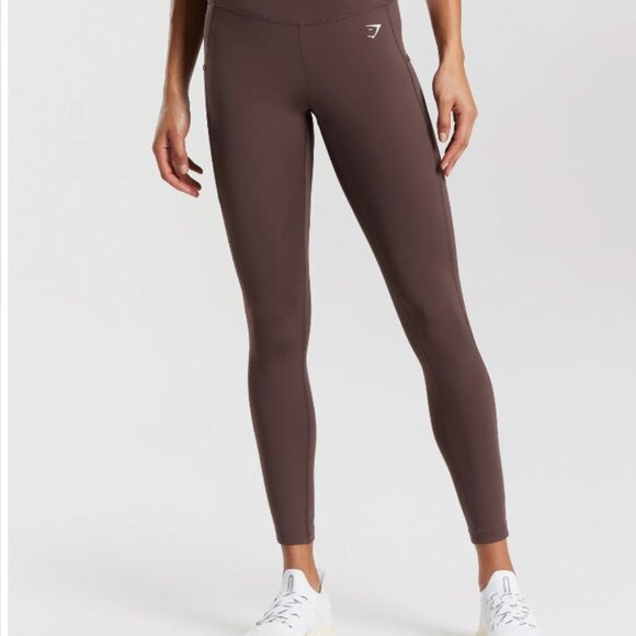 Gymshark Pants - Gymshark Brown Leggings